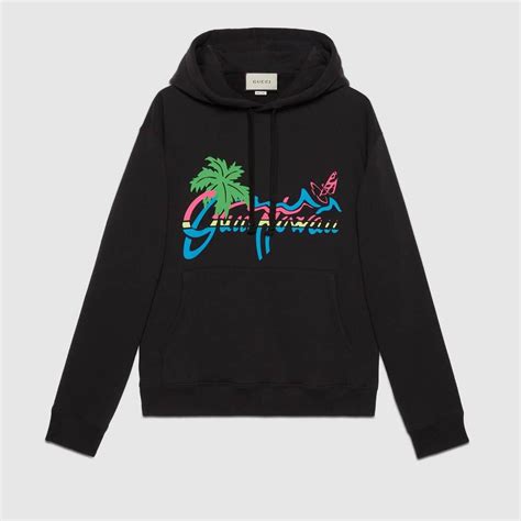 gucci hawaii hoodie|Gucci hoodie images.